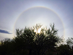 Sun Halo on the afternoon of March 16, 2018