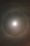 Moon halo February 7, 2006