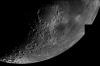 Southern limb of the Moon
