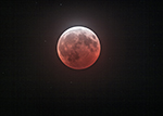 Mid-totality Lunar Eclipse Sunday January 20, 2019
