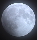 Lunar Eclipse May 26, 2021, early penumbral phase