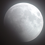 Lunar Eclipse on Wednesday May 26, 2021, later penumbral phase