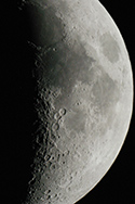 Moon at Prime Focus in 12-inch LX 200 telescope