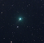 Comet Atlas on the evening of March 19, 2020